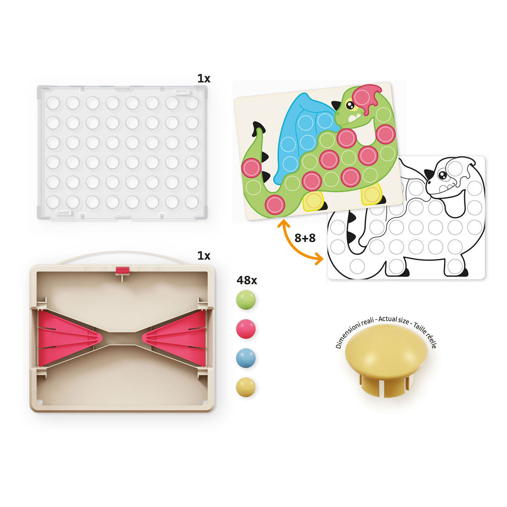 Quercetti Fantacolor Junior Play Eco Mosaic