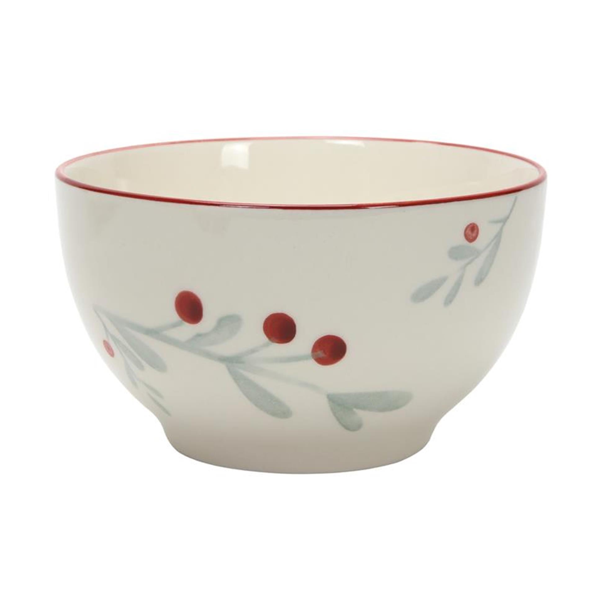 Svenska living schaaltje 'berry' rood ø14cm