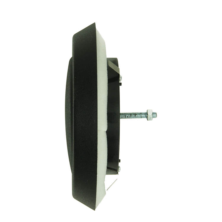 Renson 1068944 - inbouw afzuigventiel pvc 736 (dia 100) str 9005 (zwart) | 2 stuks