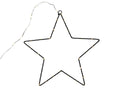 Svenska living ster metaal 50 led 40cm warm-wit