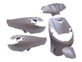 Edge plaatset 6-delig for peugeot vivacity tot bouwjaar 2008 - mat grijs