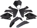 Edge plaatset 7-delig voor rieju mrt 50 sm - zwart