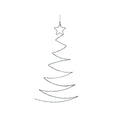 Svenska living led wanddeco kerstboom groen 100x60cm