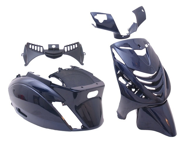 5-teiliges Edge-Platten-Set für Piaggio Zip-SP ab Baujahr 2000 – blau-metallic