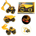 Toi-toys toi toys cars trucks bouwvoertuig 22cm frictie met licht en geluid