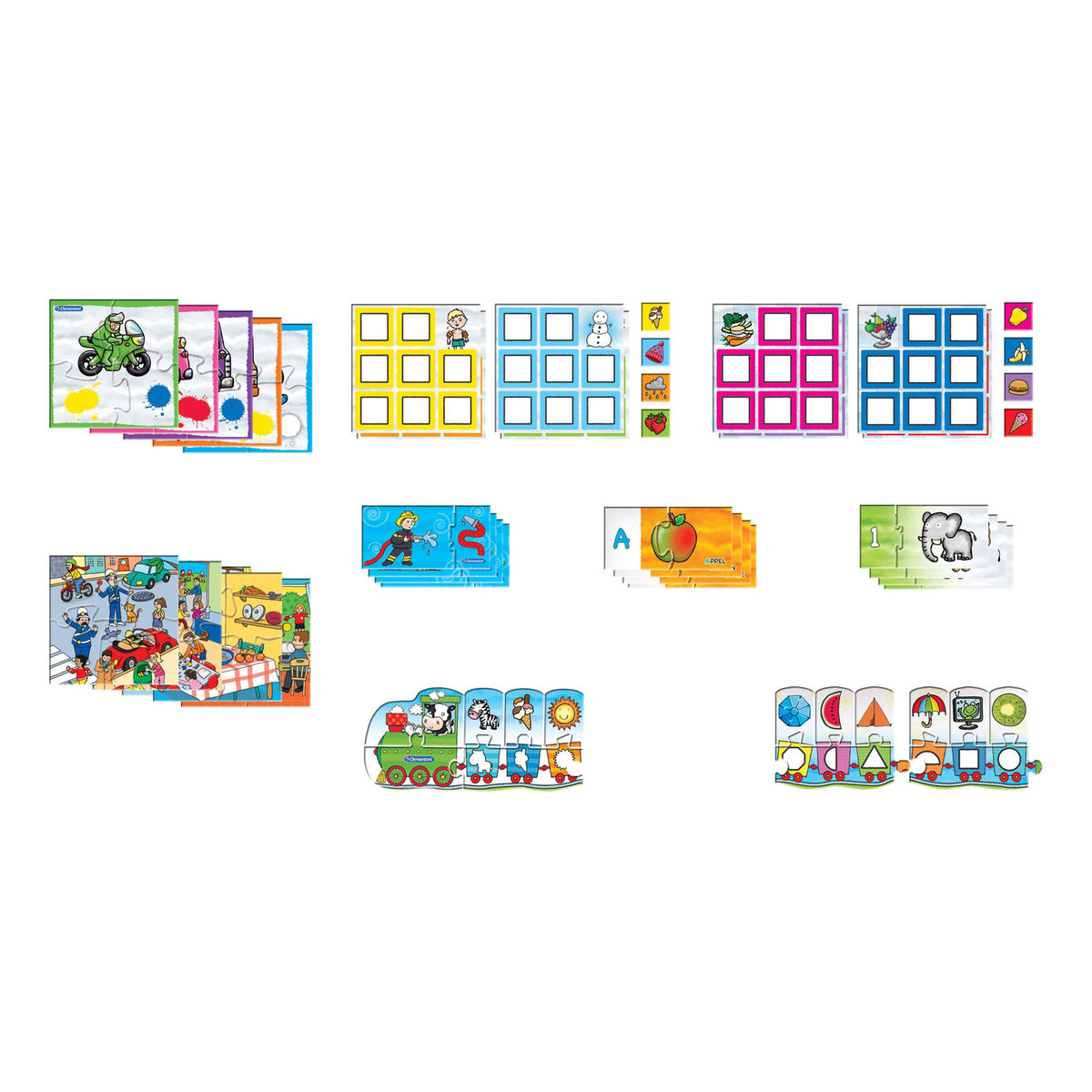 Clementoni Spielen und Lernen – 8 Spiele in 1