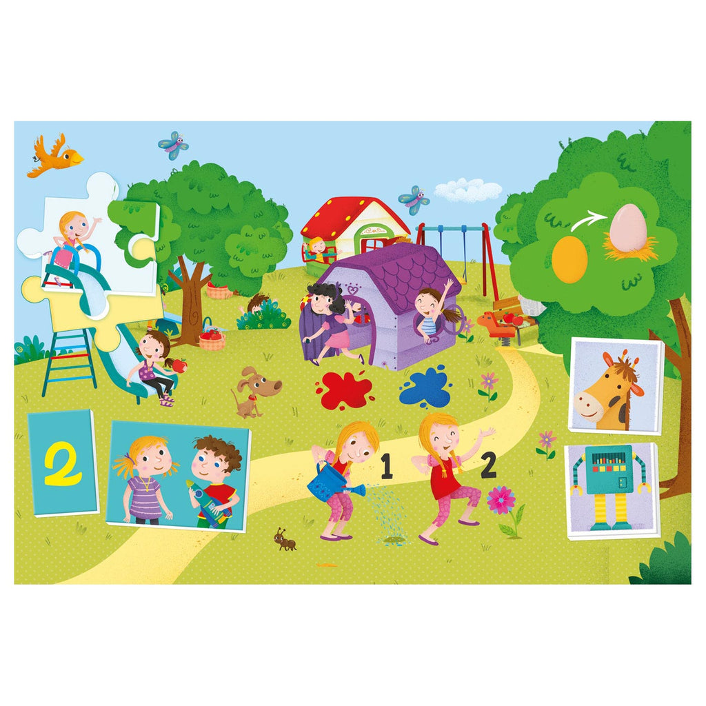 Clementoni Spielen und Lernen – 8 Spiele in 1