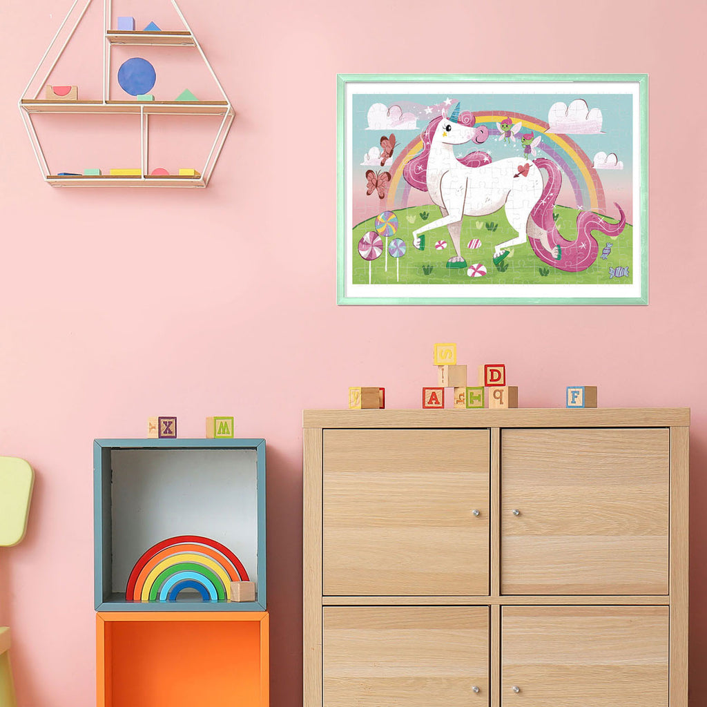 Clementoni Einhorn-Puzzle, 104 Teile.