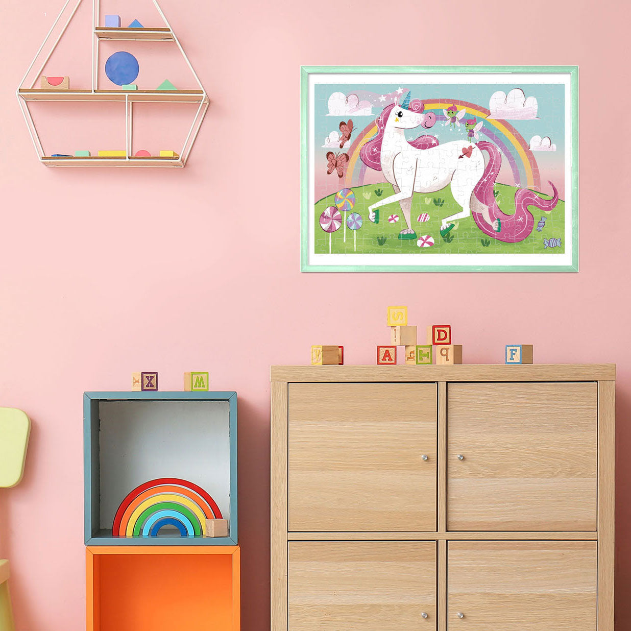 Clementoni Einhorn-Puzzle, 104 Teile.
