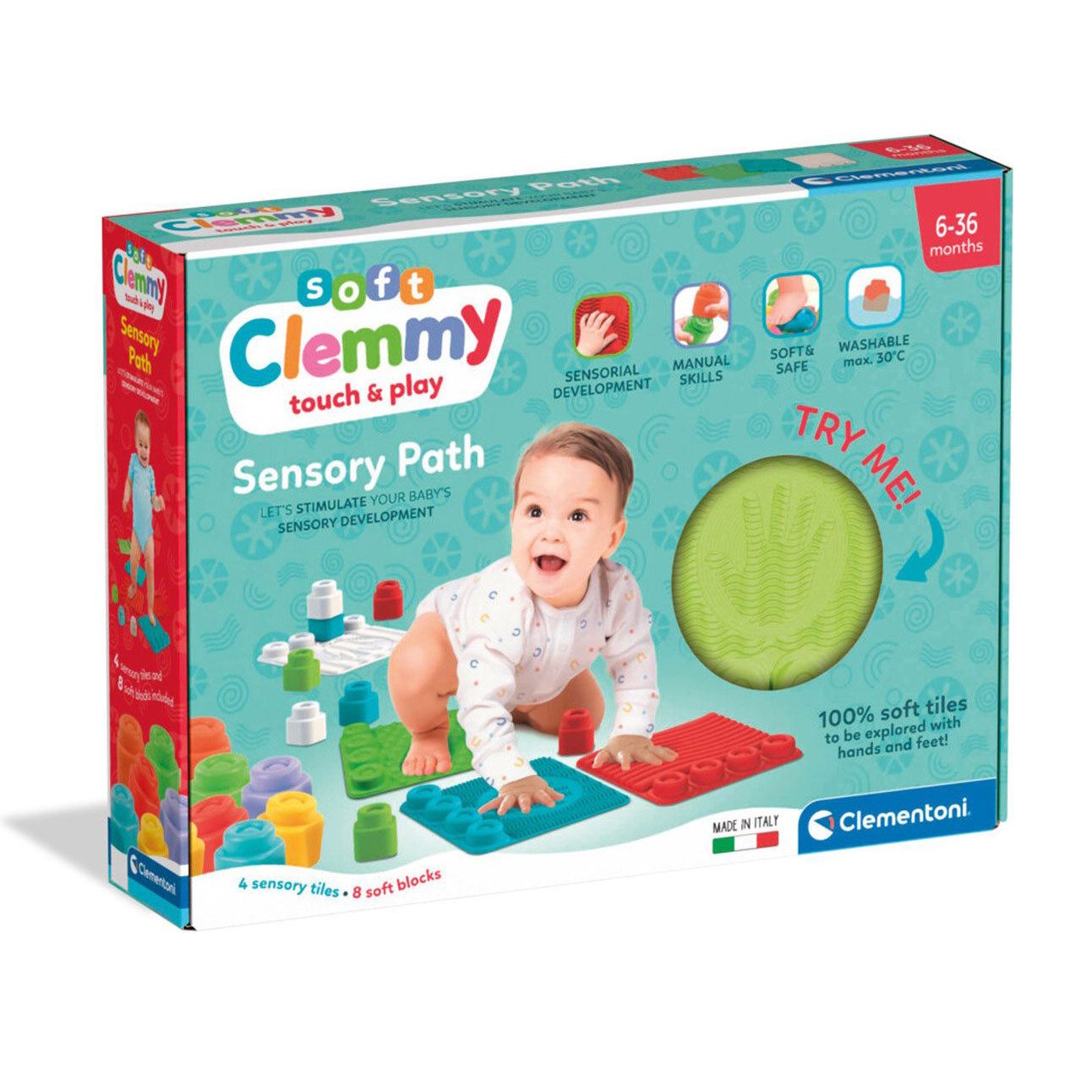 Clementoni Baby Clemmy – Sinnesfliesen