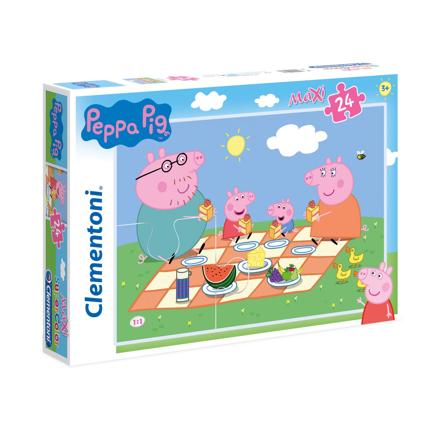 Clementoni Maxi-Puzzle Peppa Pig, 24 Teile.