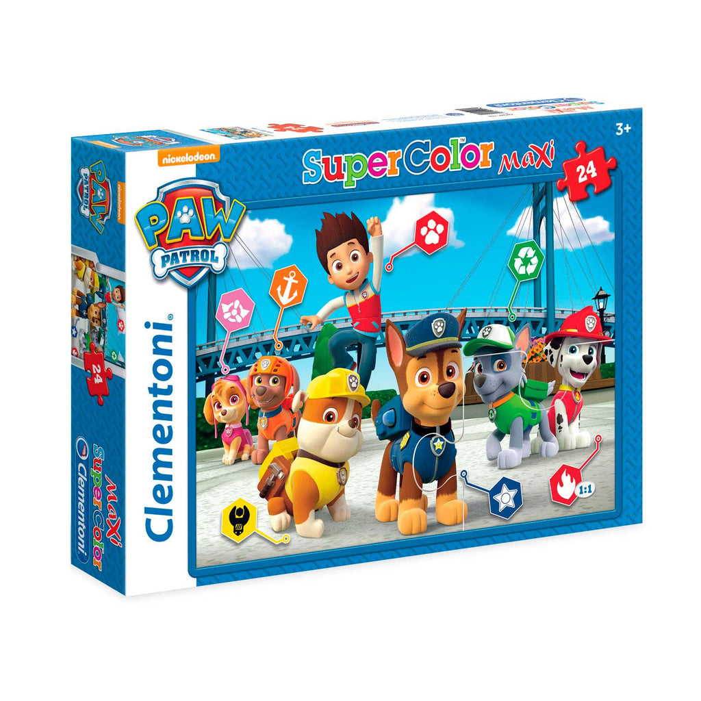 Clementoni Maxi Puzzle Paw Patrol, 24 Teile.