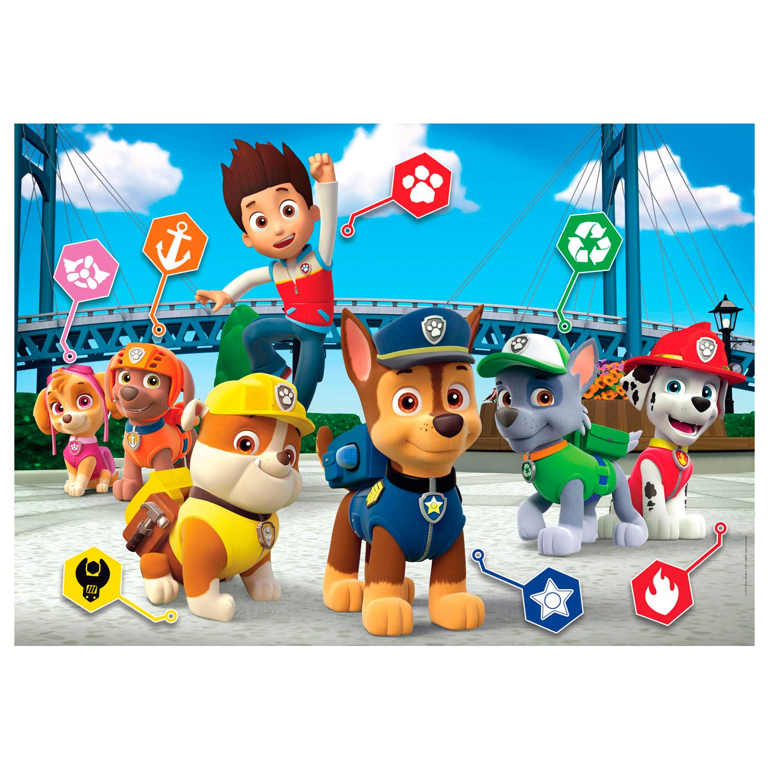 Clementoni Maxi Puzzle Paw Patrol, 24 Teile.
