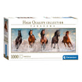 Clementoni Panorama Puzzle Pferde, 1000 Teile.