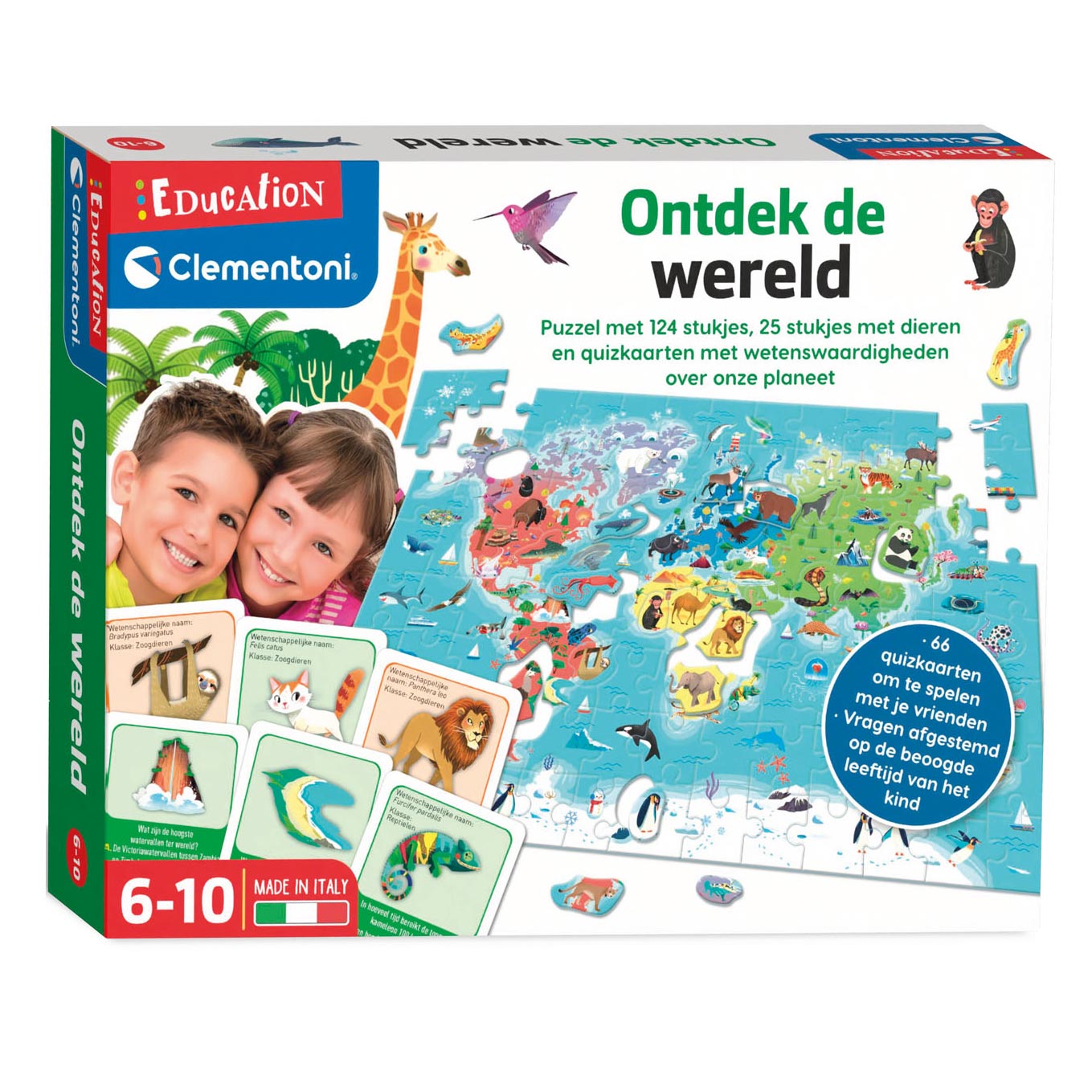 Clementoni ondekt de wereld