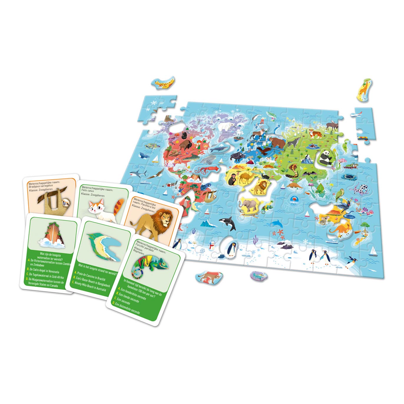 Clementoni education - ontdek de wereld puzzel