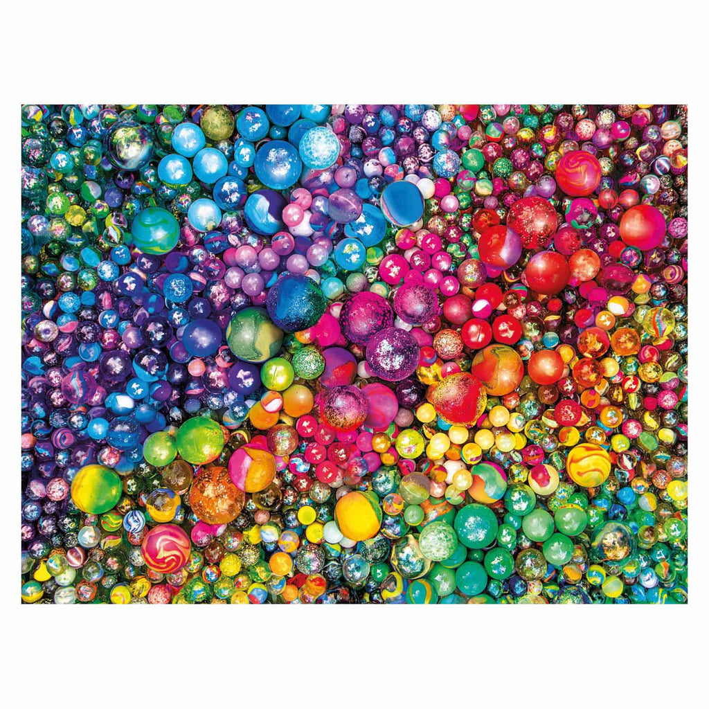 Clementoni Colorboom Puzzle Murmeln, 1000 Teile.