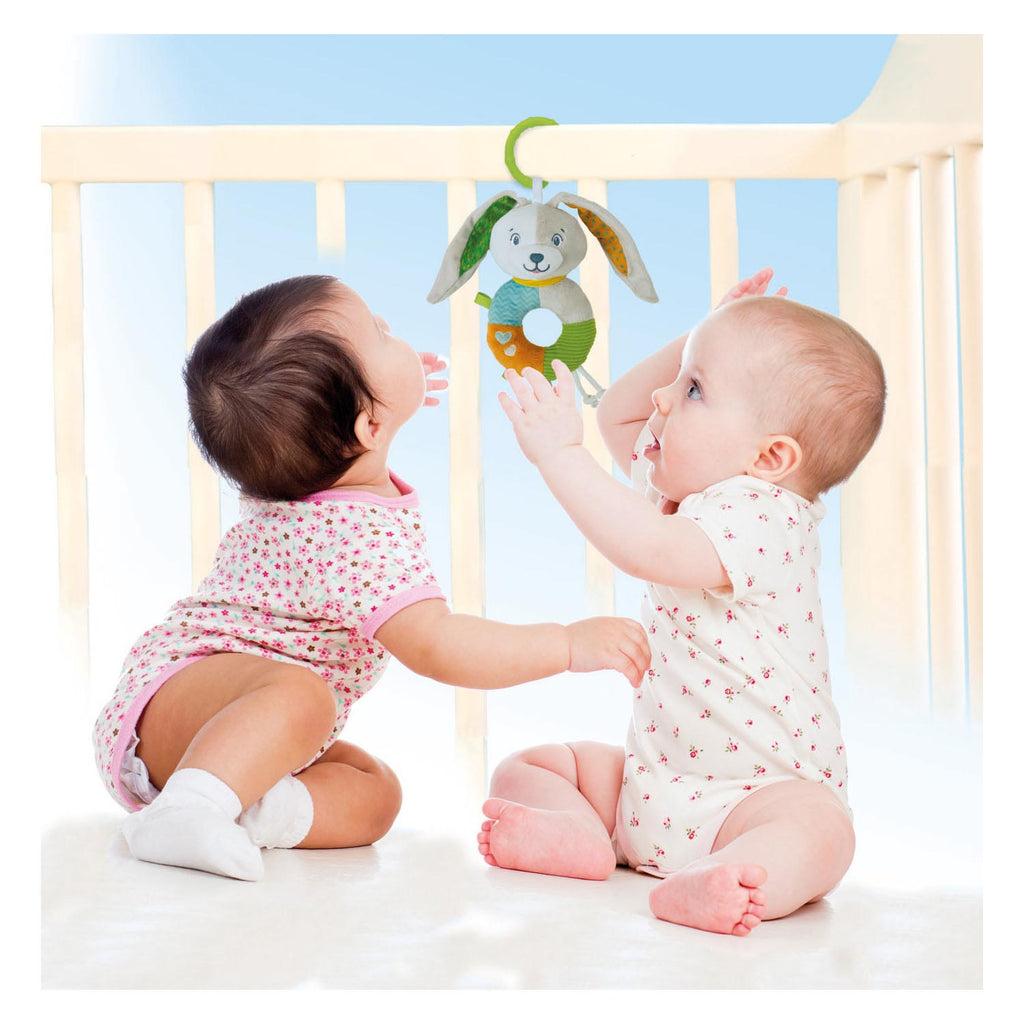 Clementoni baby lovely zachte rammelaar bunny