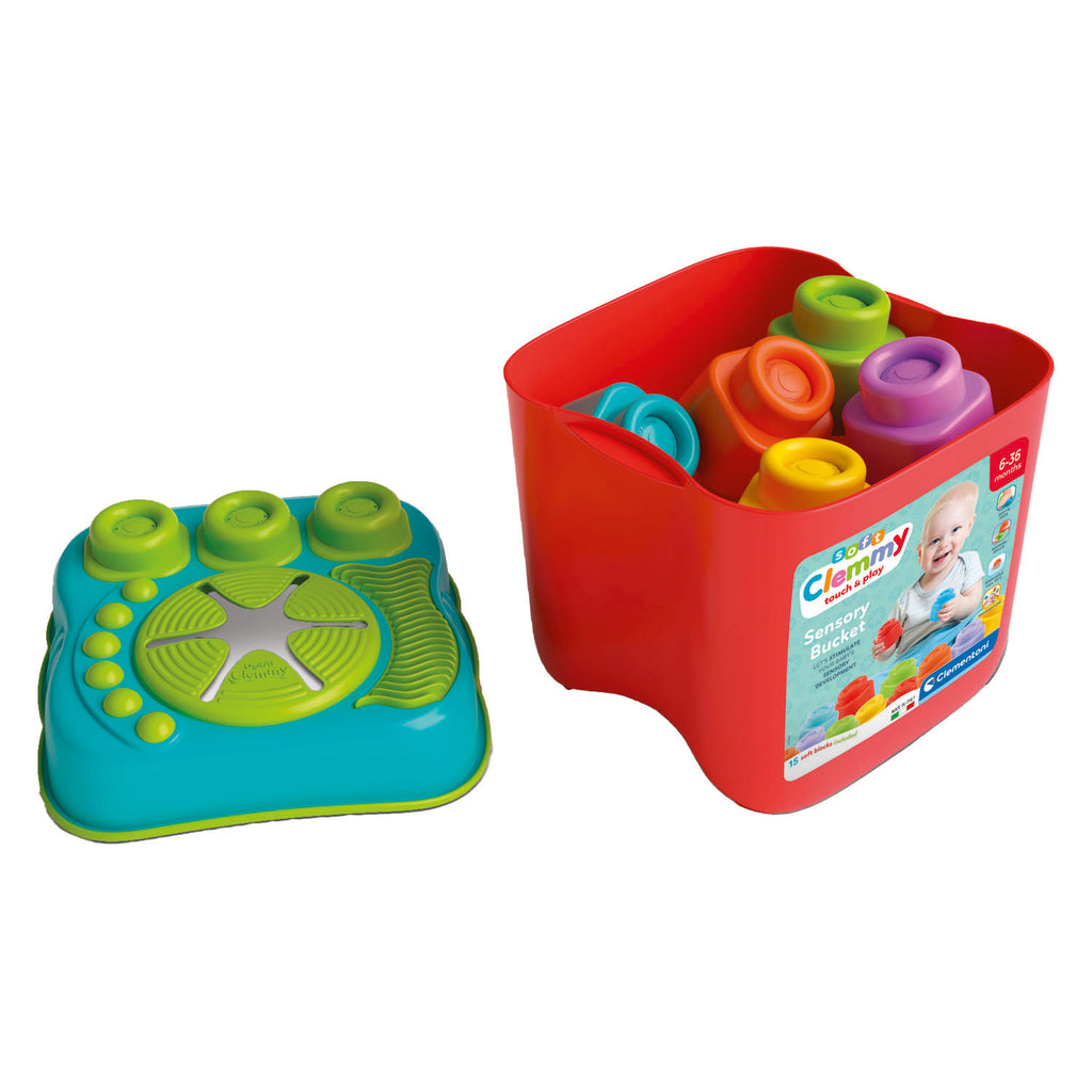 Clementoni Baby Clemmy – Sinneseimer mit Bausteinen