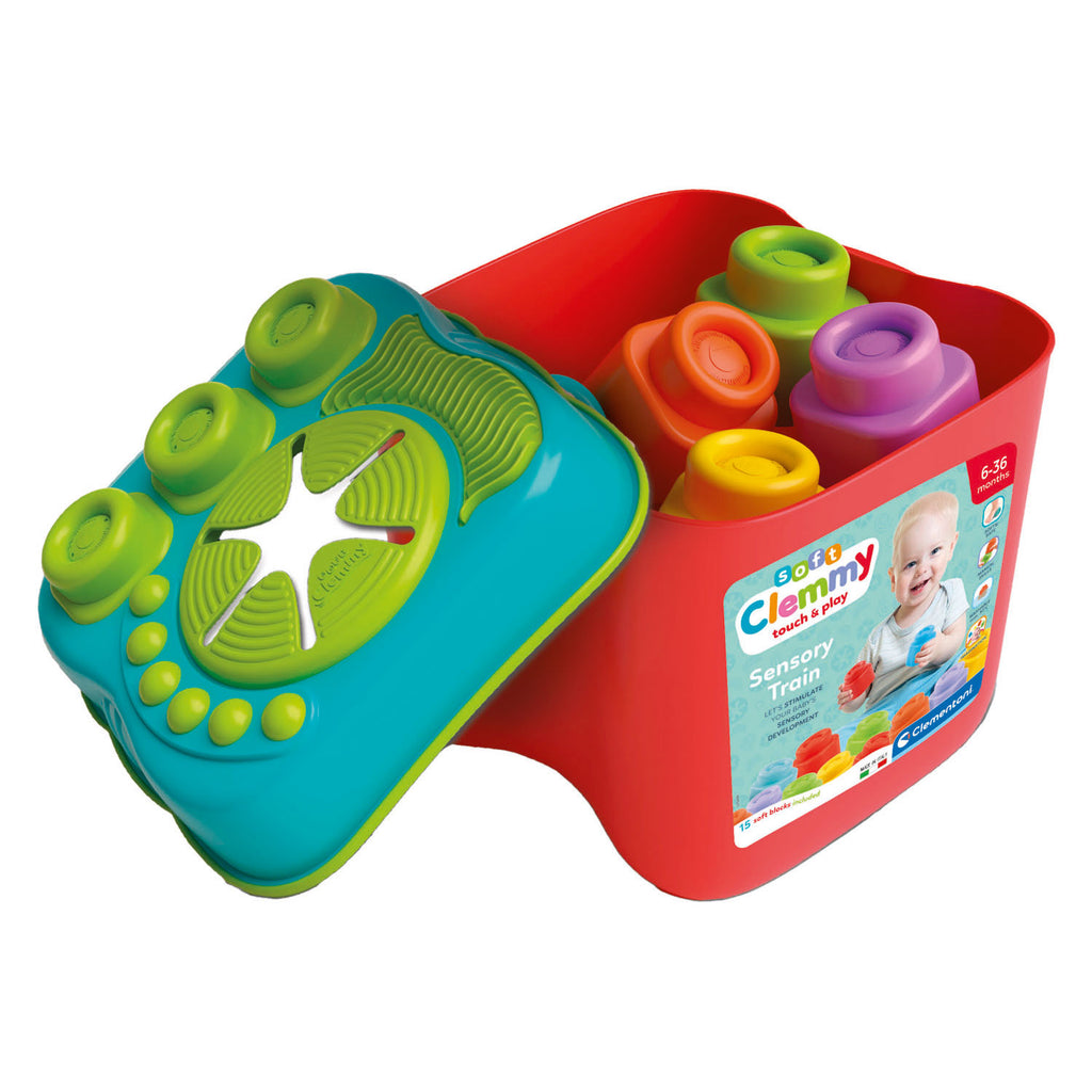 Clementoni Baby Clemmy – Sinneseimer mit Bausteinen