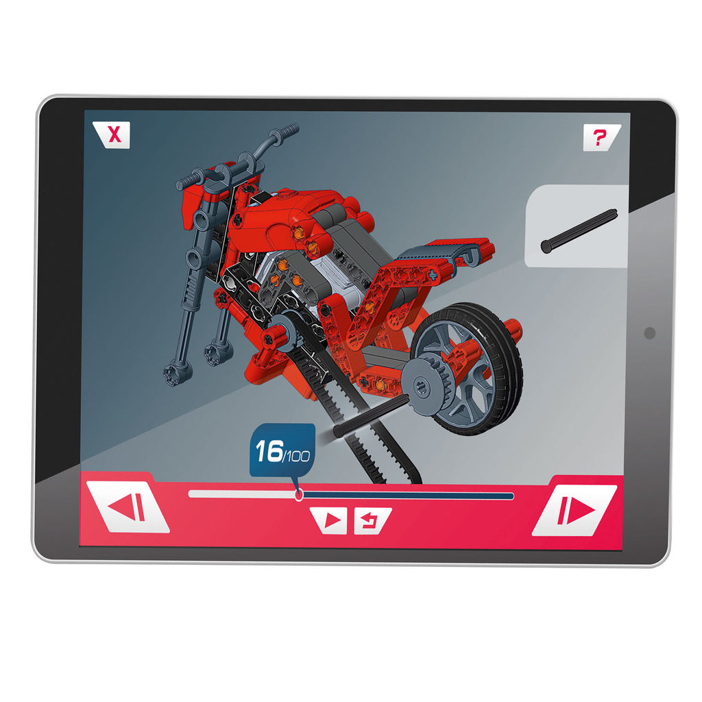 Clementoni wetenschap spel mechanica - roadster, 2in1