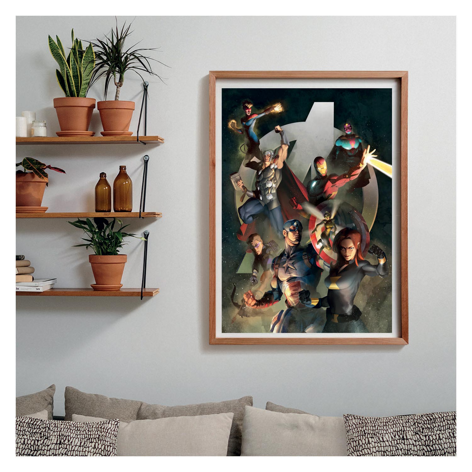 Clementoni Puzzle Disney 100 Jahre - Avengers, 1000 Teile.