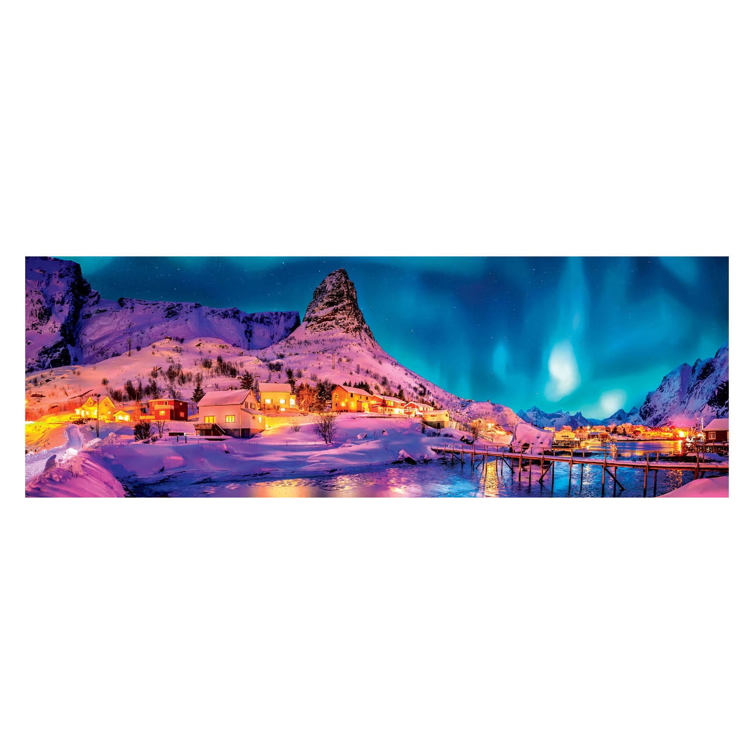 Clementoni Panorama Legpuzzel Lofoten, 1000.