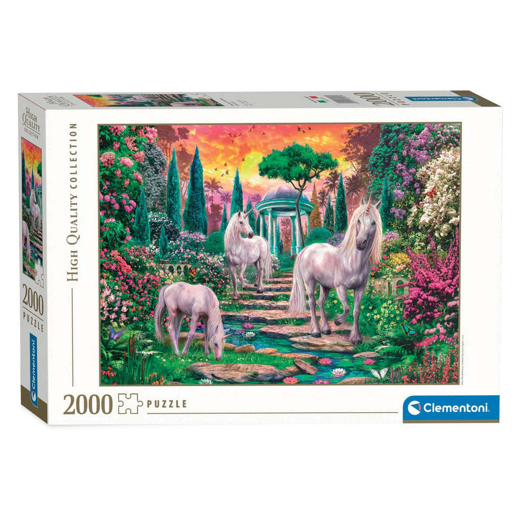 Clementoni Legpuzzel klassische Einhörner, 2000er Jahre.