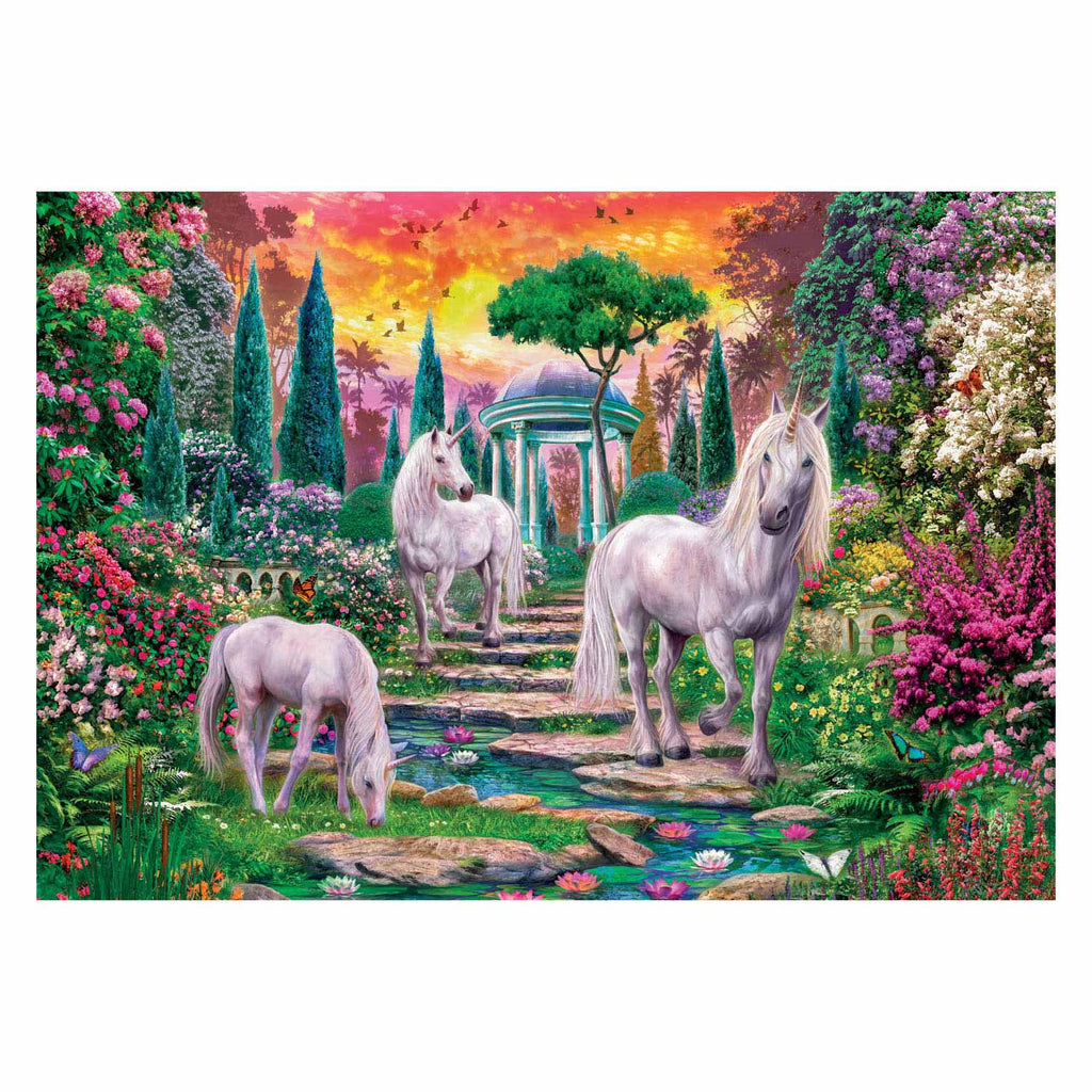 Clementoni Legpuzzel klassische Einhörner, 2000er Jahre.
