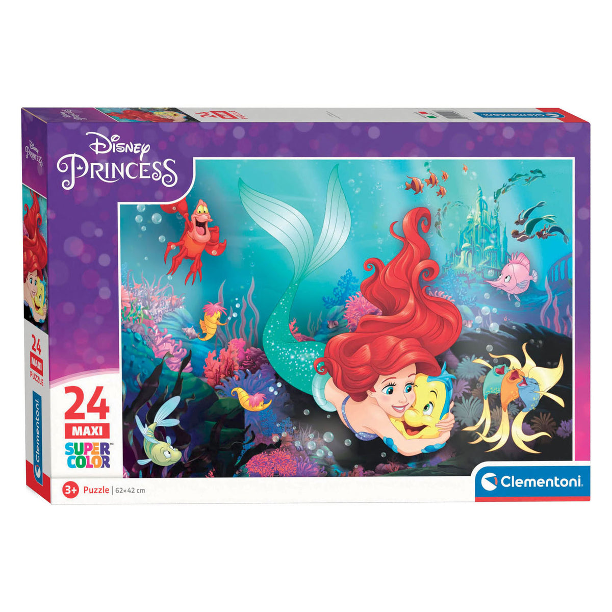 Clementoni Maxi-Legpuzzel Disney Little Mermaid, 24.