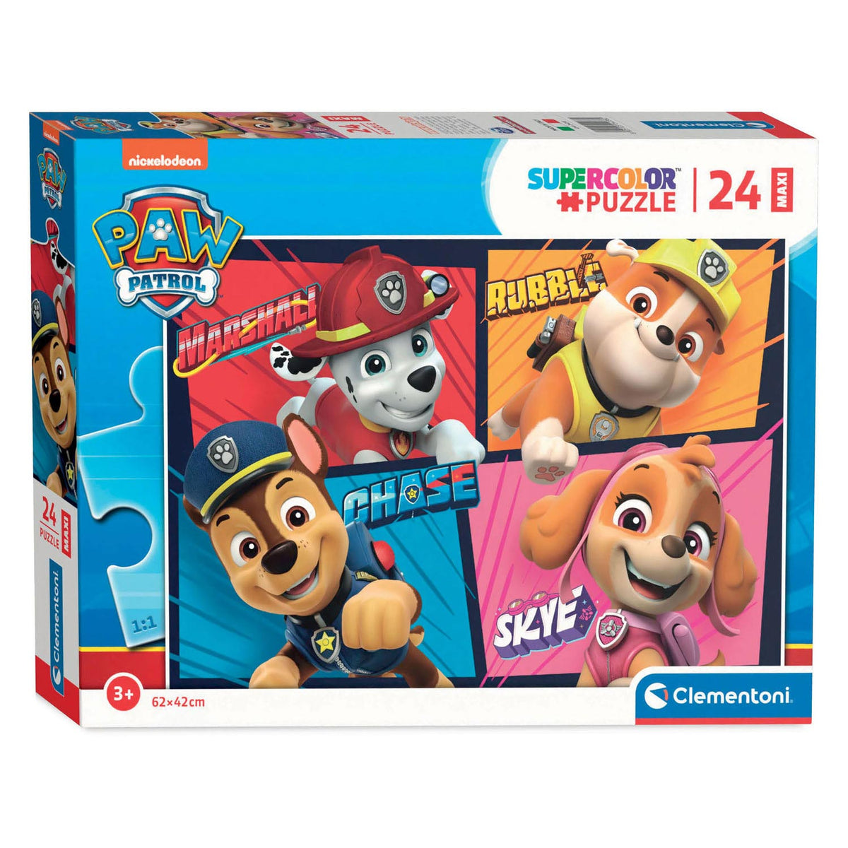 Clementoni Maxi Legpuzzel Paw Patrol, 24.