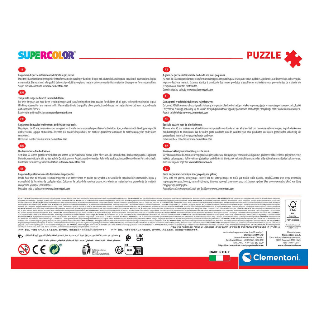 Clementoni Maxi Legpuzzel Paw Patrol, 24.
