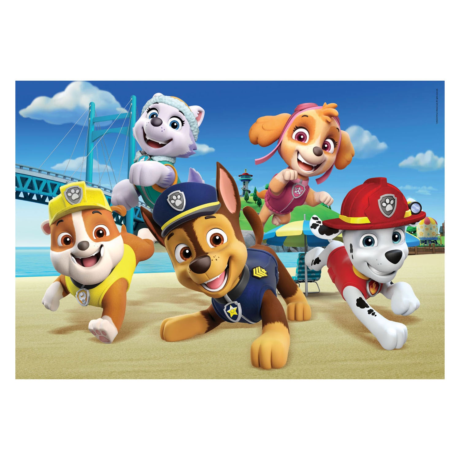 Clementoni Maxi-Legpuzzel Paw Patrol, 60er Jahre.