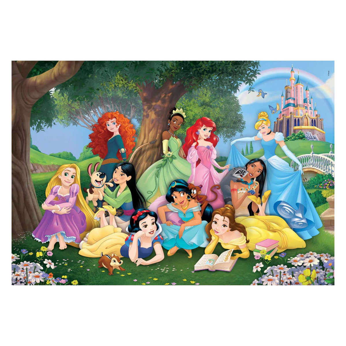 Clementoni Puzzle - Disney Prinzessin, 104 Steine.