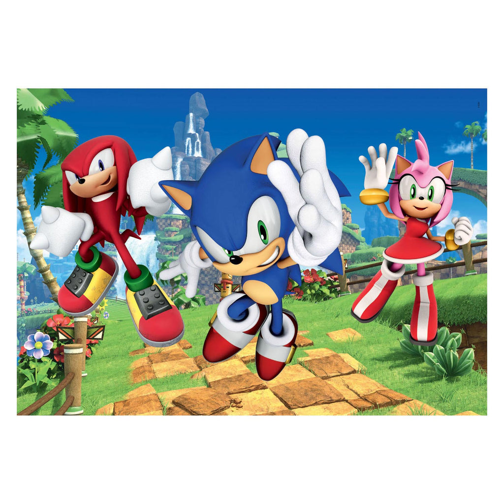 Clementoni Puzzle - Sonic, 104 Teile.