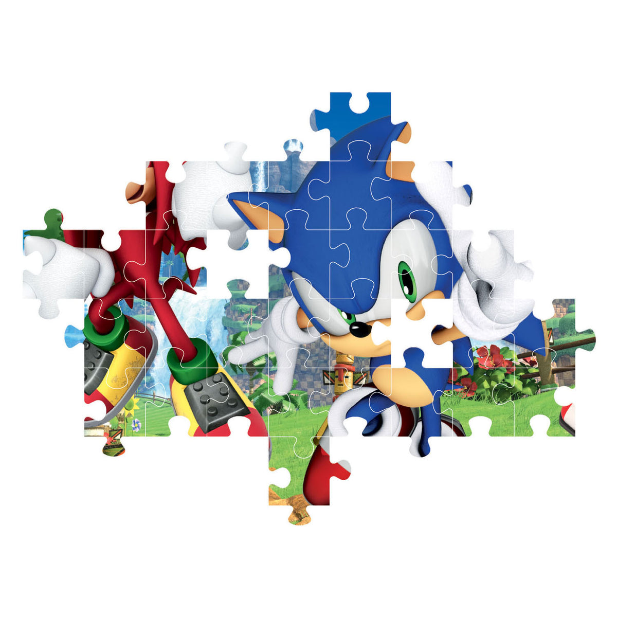 Clementoni Puzzle - Sonic, 104 Teile.
