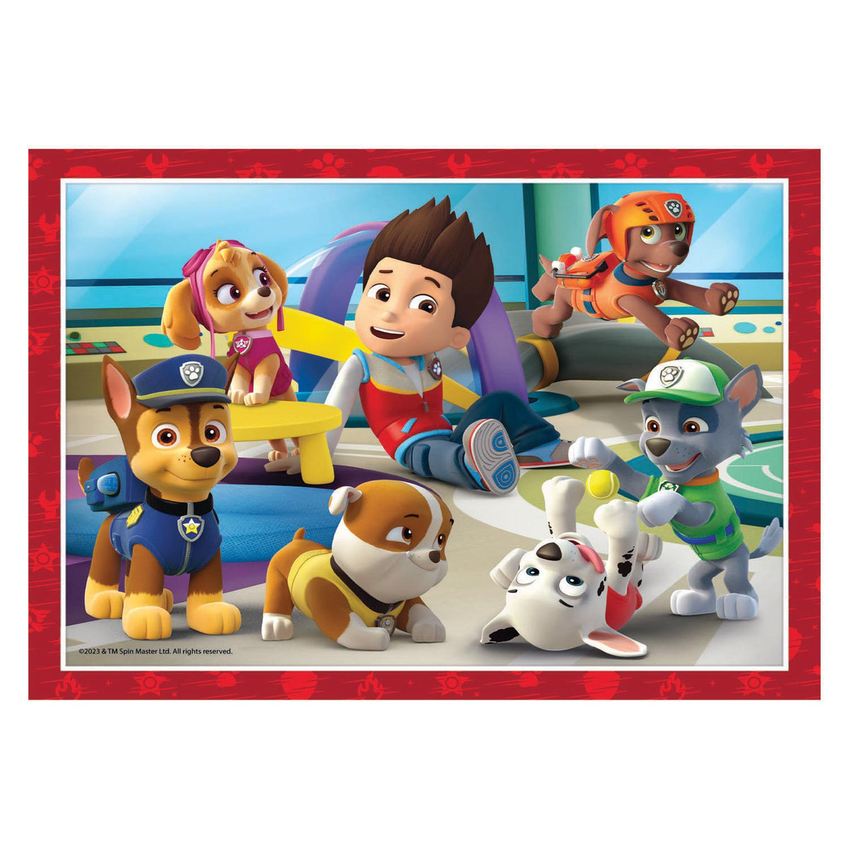 Clementoni-Puzzles Paw Patrol, 4in1