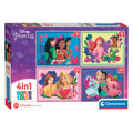 Clementoni Puzzles Disney Prinzessin, 4in1