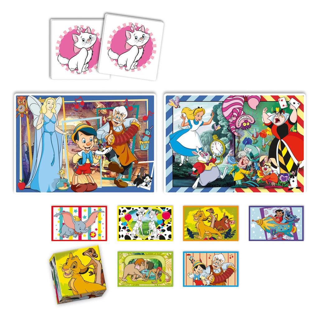 Clementoni Lernset 4-in-1 Disney-Klassiker