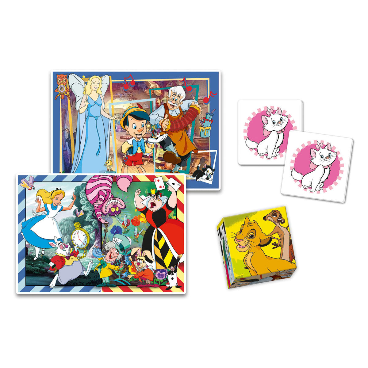 Clementoni Lernset 4-in-1 Disney-Klassiker
