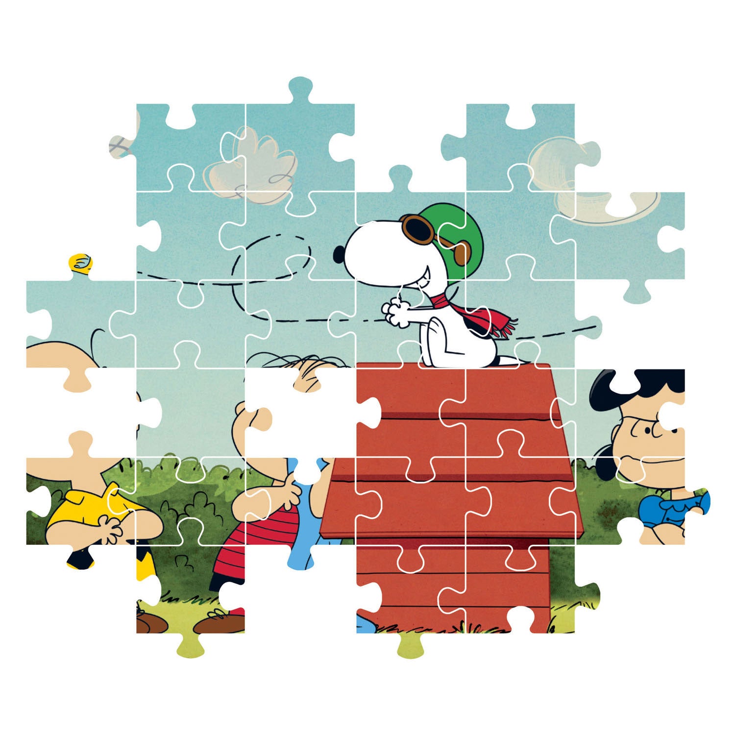 Clementoni legpuzzel peanuts snoopy, 180st.