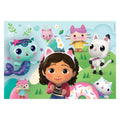 Clementoni Puzzle Gabbys Puppenhaus, 2x60 Teile.