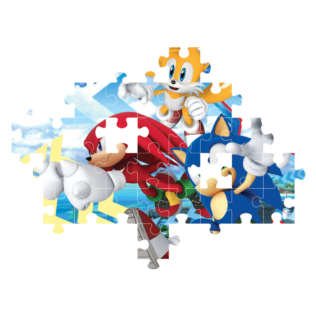Clementoni Puzzle Super Sonic, 104 Steine.