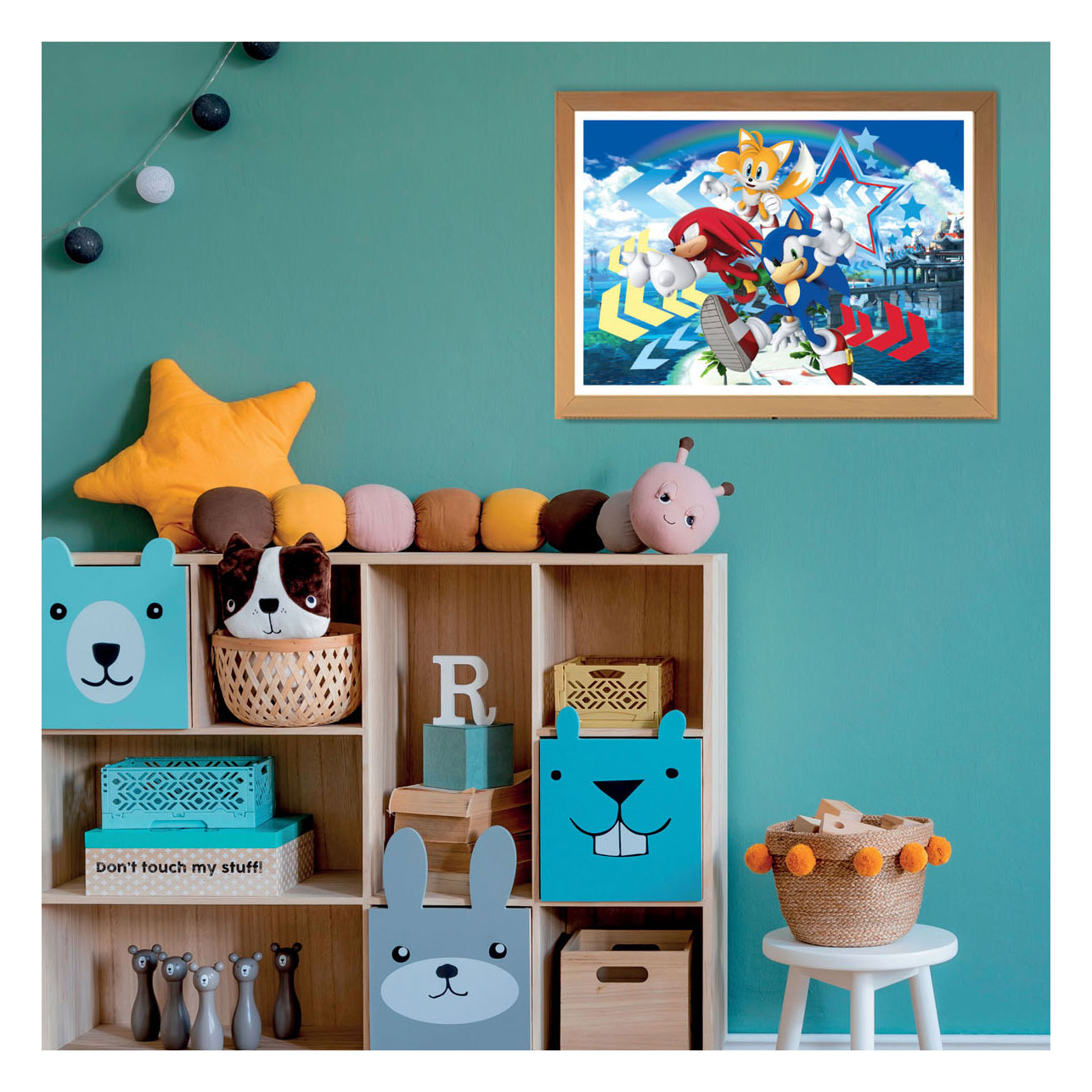 Clementoni Puzzle Super Sonic, 104 Steine.
