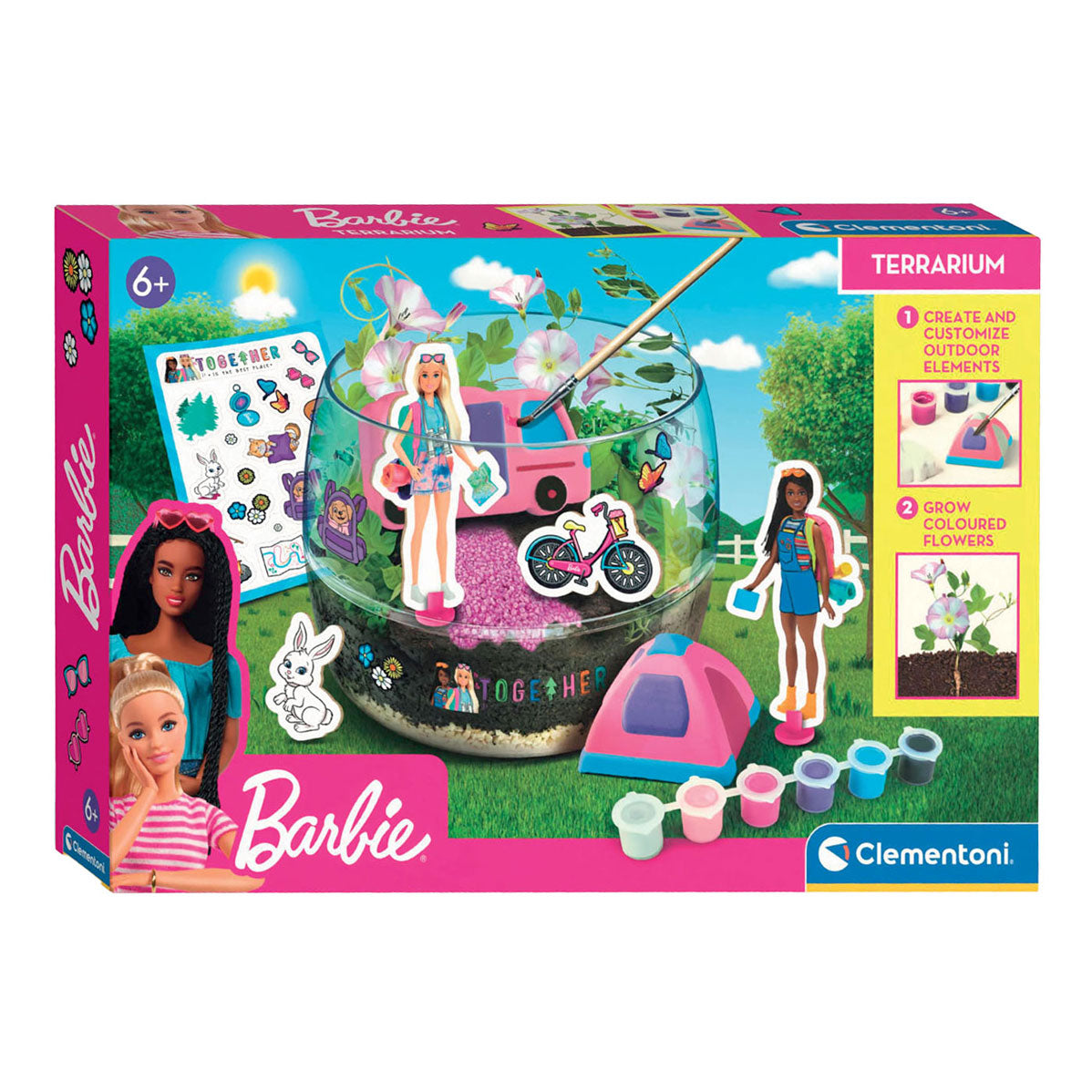 Clementoni Barbie Terrarium Bastelset