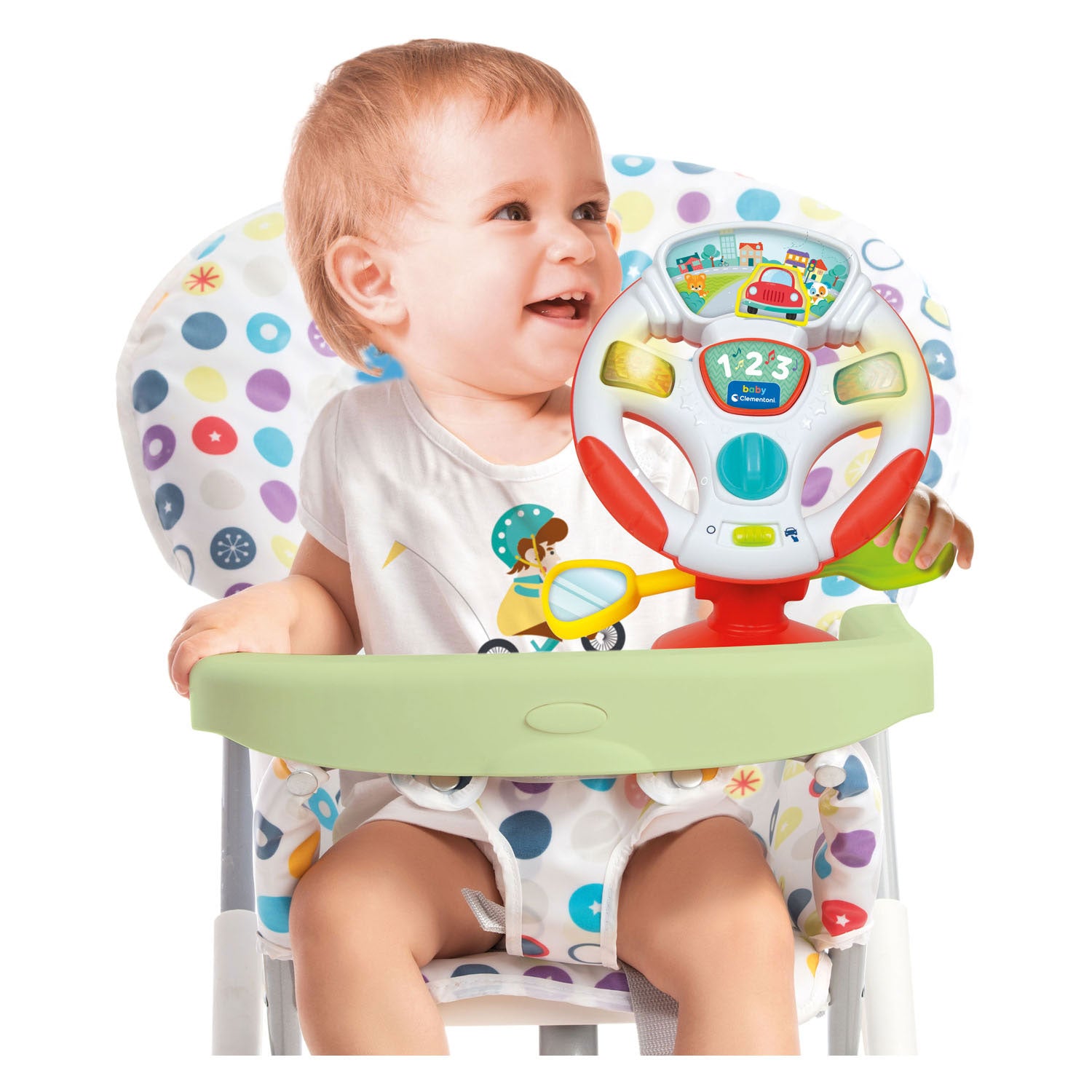 Clementoni Baby interaktives Lenkrad