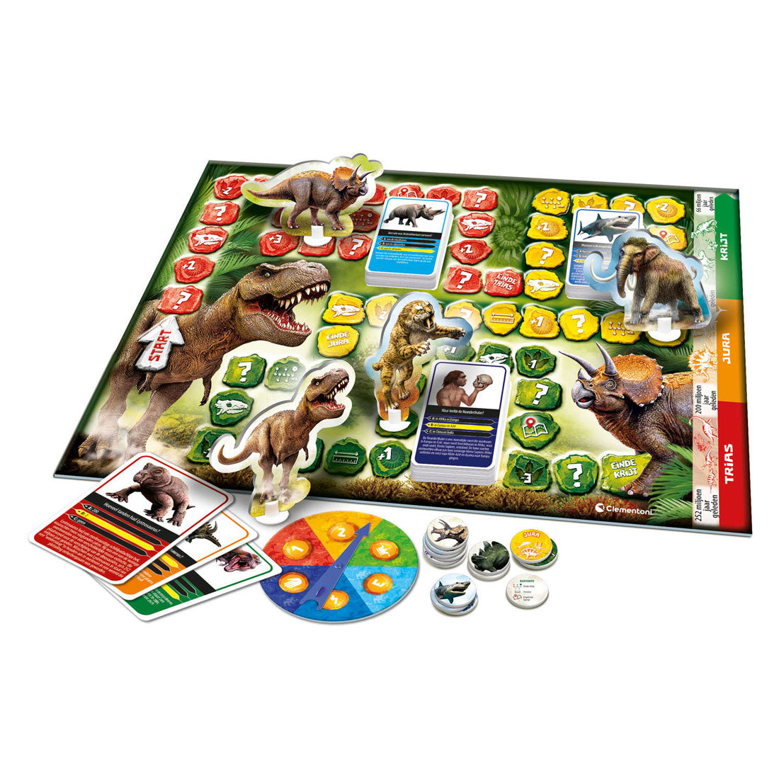 Clementoni Dinosaurier und Urgeschichte Brettspiel (nl)