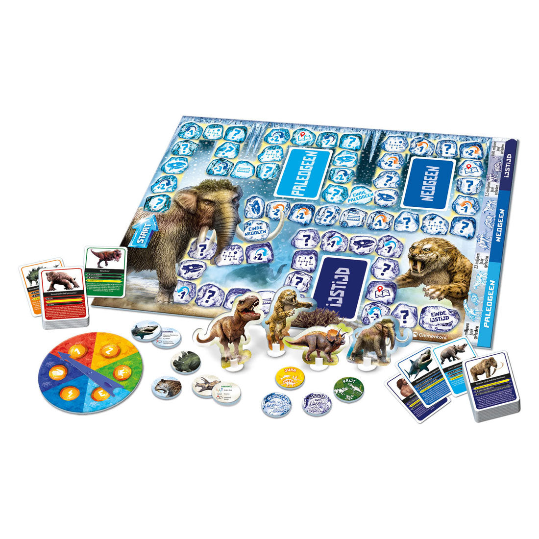 Clementoni Dinosaurier und Urgeschichte Brettspiel (nl)