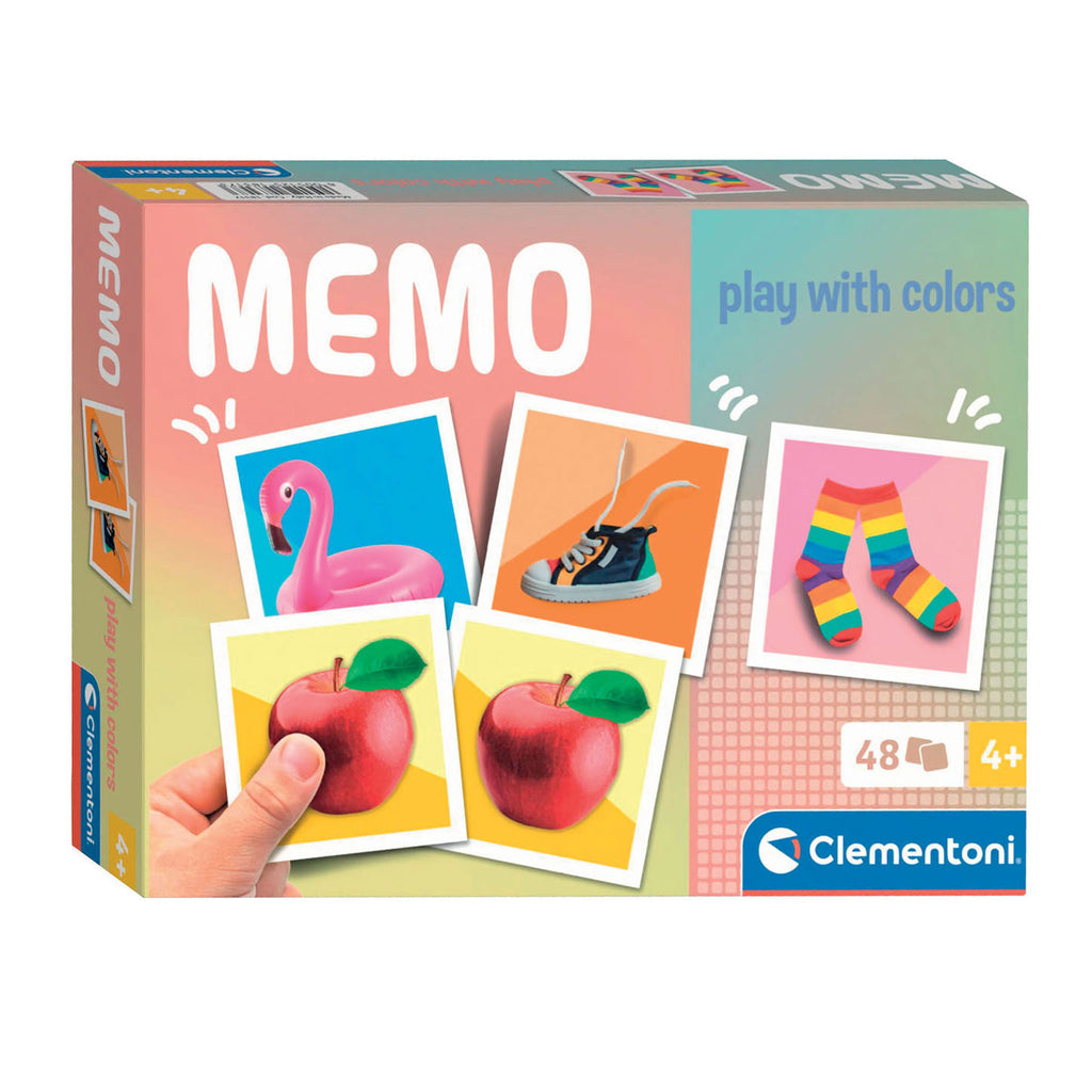 Clementoni-Memoryspiel mit Farben
