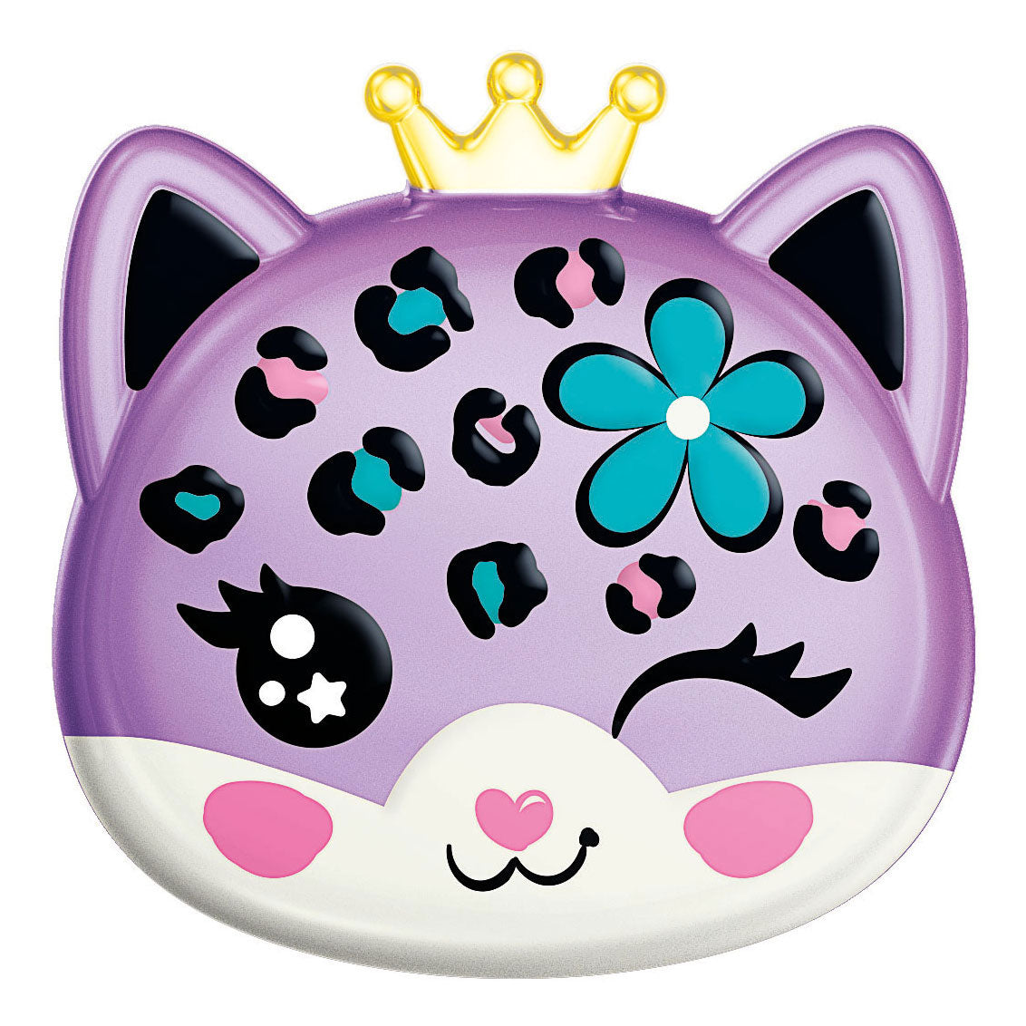 Clementoni Crazy Chic Lidschatten im Leoparden-Make-up-Etui